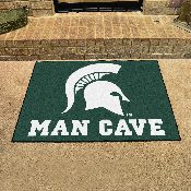 Michigan State Spartans Man Cave All-Star Rug - 34 in. x 42.5 in., 14569