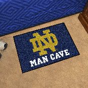 Notre Dame Fighting Irish Man Cave Starter Mat Accent Rug - 19in. x 30in., 14580