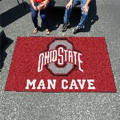 Ohio State Buckeyes Man Cave Ulti-Mat Rug - 5ft. x 8ft., 14587