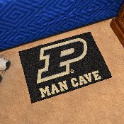 Purdue Boilermakers Man Cave Starter Mat Accent Rug - 19in. x 30in., 14600