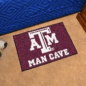 Texas A&M Aggies Man Cave Starter Mat Accent Rug - 19in. x 30in., 14608