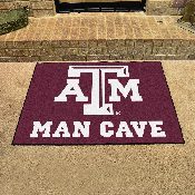 Texas A&M Aggies Man Cave All-Star Rug - 34 in. x 42.5 in., 14609