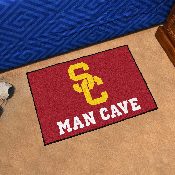 Southern California Trojans Man Cave Starter Mat Accent Rug - 19in. x 30in., 14624