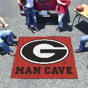 Georgia Bulldogs Man Cave Tailgater Rug - 5ft. x 6ft. - G Primary Logo, 14638