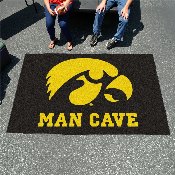 Iowa Hawkeyes Man Cave Ulti-Mat Rug - 5ft. x 8ft., 14647