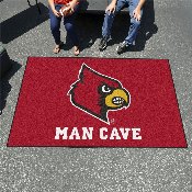 Louisville Cardinals Man Cave Ulti-Mat Rug - 5ft. x 8ft., 14659