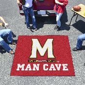 Maryland Terrapins Man Cave Tailgater Rug - 5ft. x 6ft., 14662