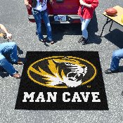 Missouri Tigers Man Cave Tailgater Rug - 5ft. x 6ft., 14678