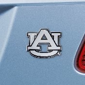 Auburn Tigers 3D Chrome Metal Emblem, 14788