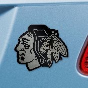 Chicago Blackhawks 3D Chrome Metal Emblem, 14791