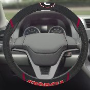 Georgia Bulldogs Embroidered Steering Wheel Cover, 14813