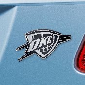Oklahoma City Thunder 3D Chrome Metal Emblem, 14875