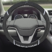 San Antonio Spurs Embroidered Steering Wheel Cover, 14891