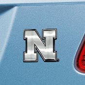 Nebraska Cornhuskers 3D Chrome Metal Emblem, 14920