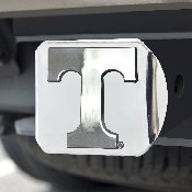 Tennessee Volunteers Chrome Metal Hitch Cover with Chrome Metal 3D Emblem, 15061