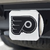 Philadelphia Flyers Chrome Metal Hitch Cover with Chrome Metal 3D Emblem, 15149