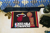 Miami Heat 2013 NBA Champions Starter Mat Accent Rug - 19in. x 30in., 15185
