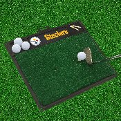 NFL - Pittsburgh Steelers Golf Hitting Mat 20" x 17", 15473