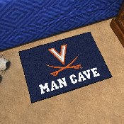 Virginia Cavaliers Man Cave Starter Mat Accent Rug - 19in. x 30in., 15535