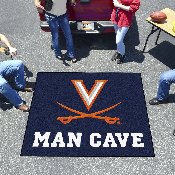 Virginia Cavaliers Man Cave Tailgater Rug - 5ft. x 6ft., 15537