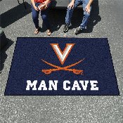 Virginia Cavaliers Man Cave Ulti-Mat Rug - 5ft. x 8ft., 15538
