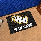 VCU Rams Man Cave Starter Mat Accent Rug - 19in. x 30in., 15539