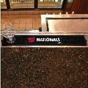 Washington Nationals Bar Drink Mat - 3.25in. x 24in., 15568