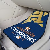 Houston Astros 2017 MLB World Series Champions Front Carpet Car Mat Set - 2 Pieces, 15589
