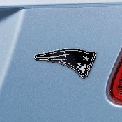 New England Patriots 3D Chrome Metal Emblem, 15613