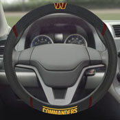 Washington Commanders Embroidered Steering Wheel Cover, 15616