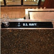 U.S. Navy Bar Drink Mat - 3.25in. x 24in., 15703