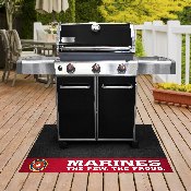U.S. Marines Vinyl Grill Mat - 26in. x 42in., 15713