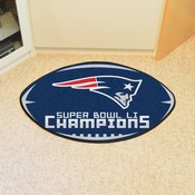 New England Patriots Football Rug - 20.5in. x 32.5in., 2017 Super Bowl LI Champions, 16204