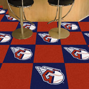 Cleveland Guardians Team Carpet Tiles - 45 Sq Ft., 16914