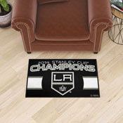 Los Angeles Kings Starter Mat Accent Rug - 19in. x 30in., 2014 NHL Stanley Cup Champions, 16955