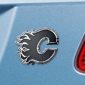 Calgary Flames 3D Chrome Metal Emblem, 16999