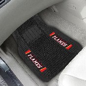 Calgary Flames 2 Piece Deluxe Car Mat Set, 17002