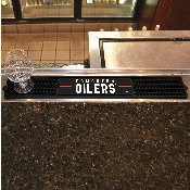 Edmonton Oilers Bar Drink Mat - 3.25in. x 24in., 17026