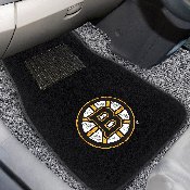 Boston Bruins Embroidered Car Mat Set - 2 Pieces, 17088