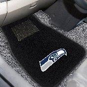 NFL - Seattle Seahawks 2-piece Embroidered Car Mats 18