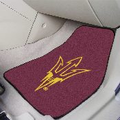 Arizona State Sun Devils Front Carpet Car Mat Set - 2 Pieces, Pitchfork Logo, 17147