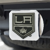 Los Angeles Kings Chrome Metal Hitch Cover with Chrome Metal 3D Emblem, 17160