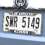 Los Angeles Kings Chrome Metal License Plate Frame, 6.25in x 12.25in, 17162