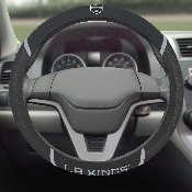 Los Angeles Kings Embroidered Steering Wheel Cover, 17165
