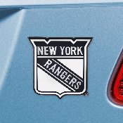 New York Rangers 3D Chrome Metal Emblem, 17167