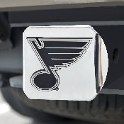 St. Louis Blues Chrome Metal Hitch Cover with Chrome Metal 3D Emblem, 17184