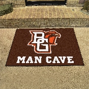 Bowling Green Falcons Man Cave All-Star Rug - 34 in. x 42.5 in., 17250