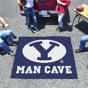 BYU Cougars Man Cave Tailgater Rug - 5ft. x 6ft., 17255