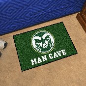 Colorado State Rams Man Cave Starter Mat Accent Rug - 19in. x 30in., 17257