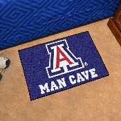 Arizona Wildcats Man Cave Starter Mat Accent Rug - 19in. x 30in., 17285